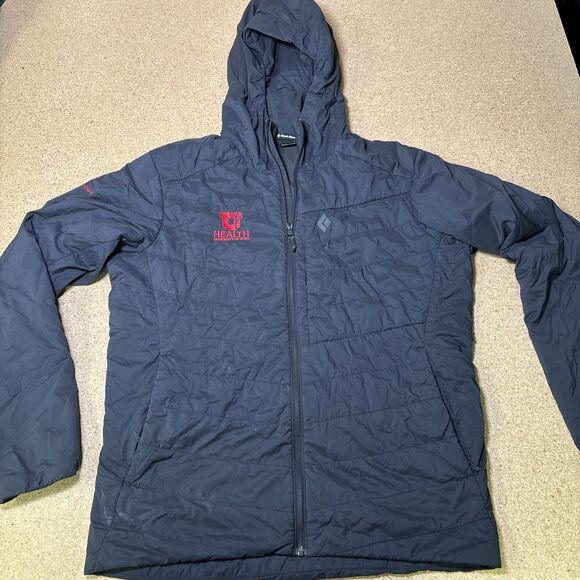 Black Diamond First Light Hoody Size Men’s L Embroidered H1 - Picture 1 of 8